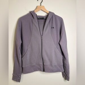 Women’s Under Armour Storm Loose Zip Up Hoodie Size XL purple